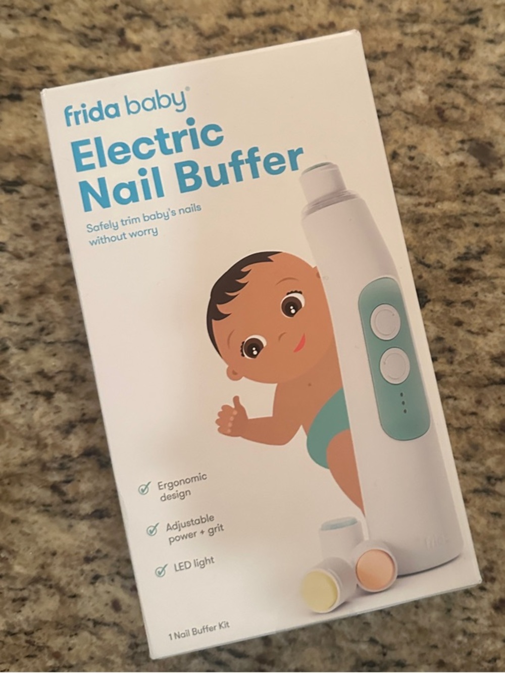 New- Frida Baby Electric Nail Buffer